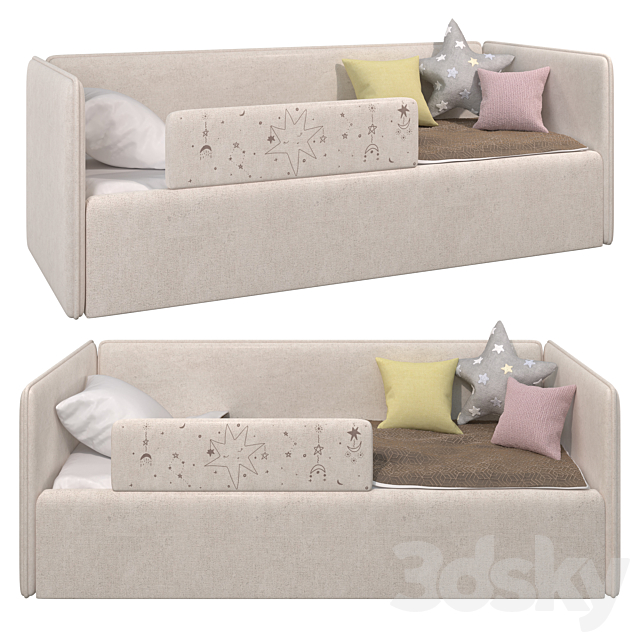 Leonardo Sofa Bed by INMYROOM 3DS Max Model - thumbnail 2