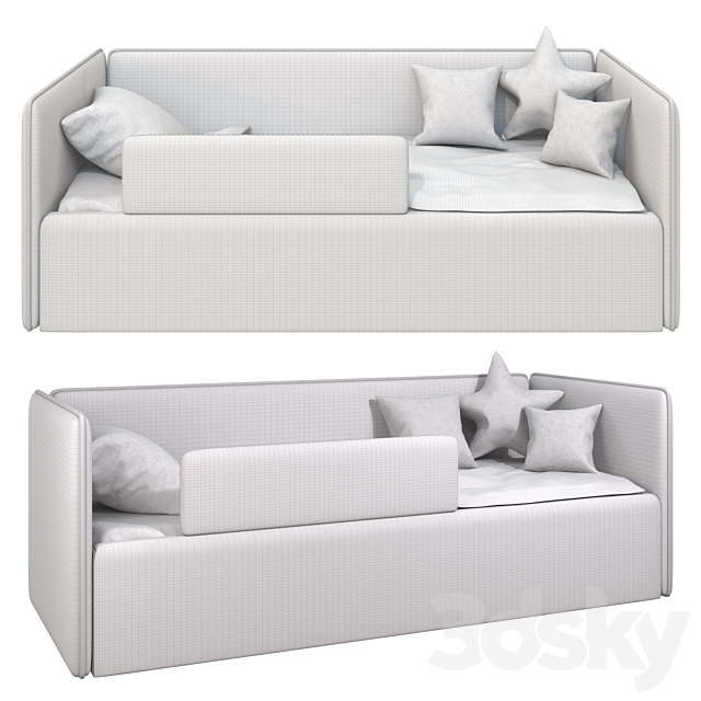 Leonardo Sofa Bed by INMYROOM 3DS Max Model - thumbnail 4