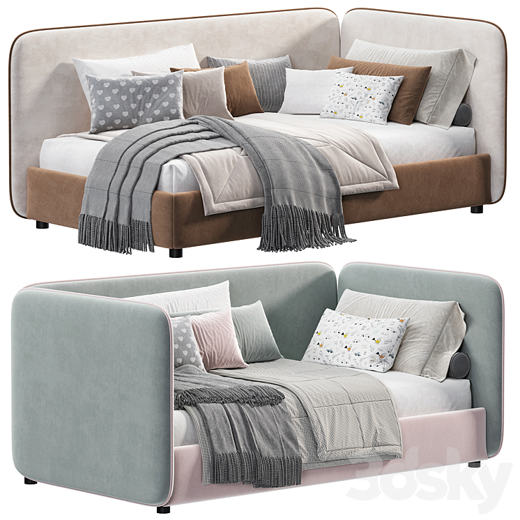 lolly bed 3DS Max Model - thumbnail 1