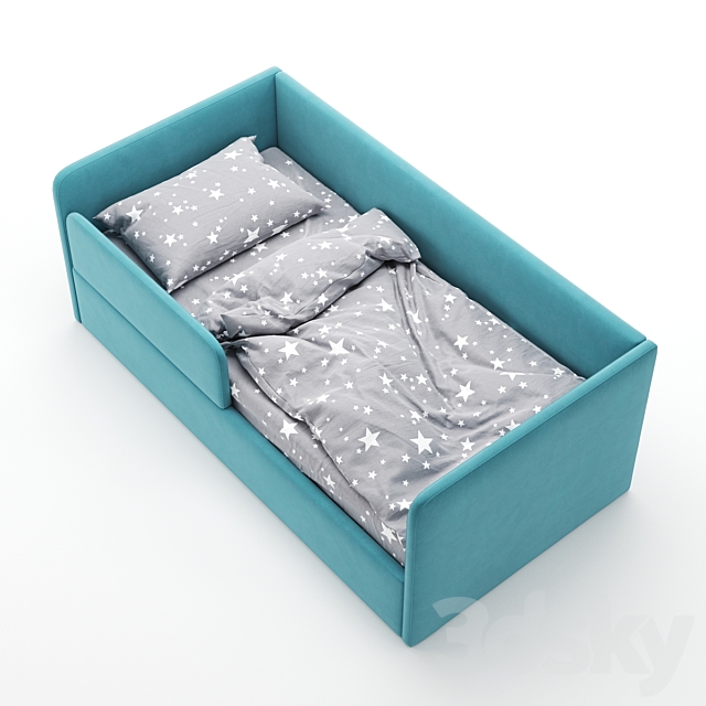 Lucky’s bed 3ds Max - thumbnail 3