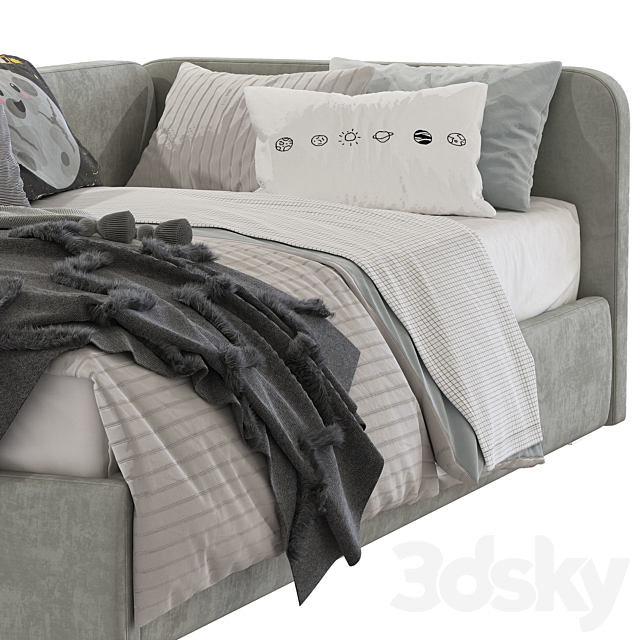 Modern sofa bed 212 3DSMax File - thumbnail 6