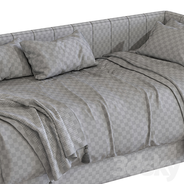 Modern style sofa bed 226 3DSMax File - thumbnail 5