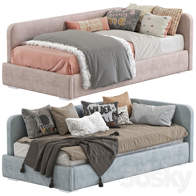 Modern style sofa bed 234 3DSMax File - thumbnail 1