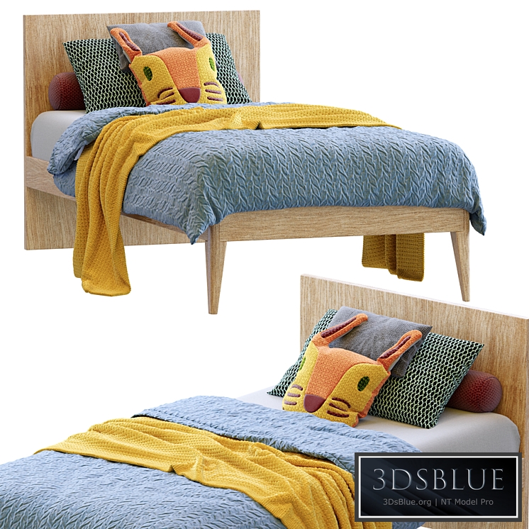 Nuk Single Bed 2 3DS Max - thumbnail 3