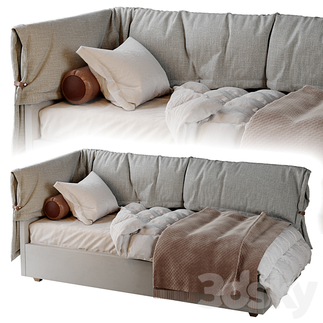 Robbi bed 3DSMax File - thumbnail 2