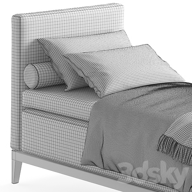 SINGLE BED 20 3DSMax File - thumbnail 2