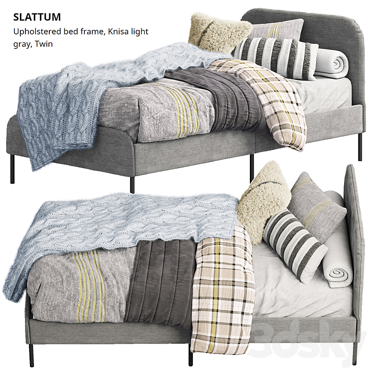 SLATTUM IKEA \/ SLATTUM IKEA 3DS Max - thumbnail 1