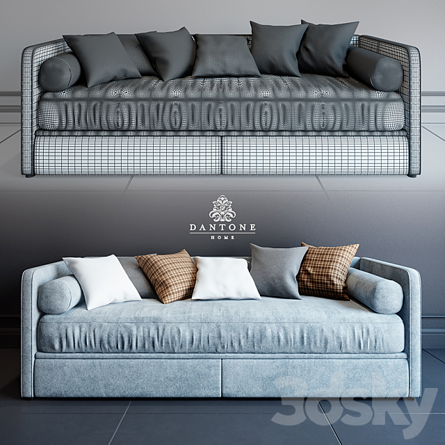 Sofa Bed from Ripley Dantone home 3DSMax File - thumbnail 1