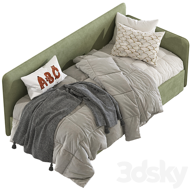 Sofa bed LEVEL 379 3DS Max Model - thumbnail 4