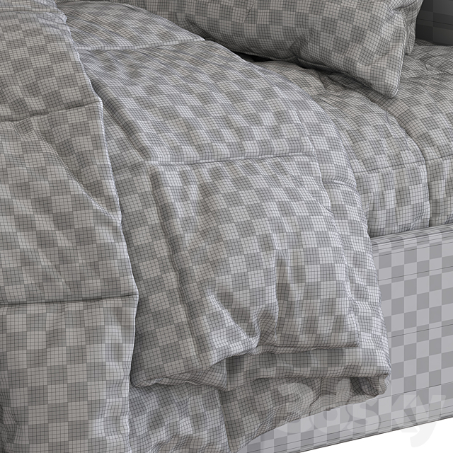 Sofa bed LEVEL 379 3DS Max Model - thumbnail 7