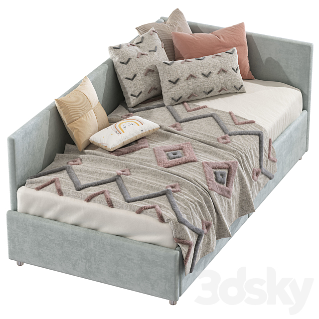 Sofa bed Queer Eye Charis 249 3DSMax File - thumbnail 3