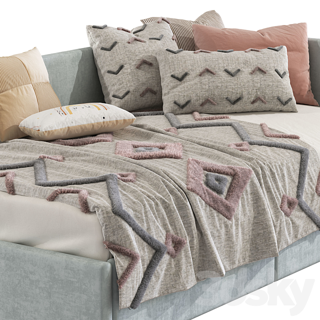 Sofa bed Queer Eye Charis 249 3DSMax File - thumbnail 6