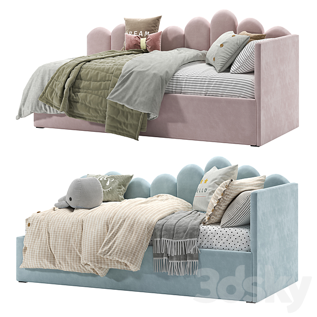 Soft Ladder Children Bed 3DSMax File - thumbnail 5