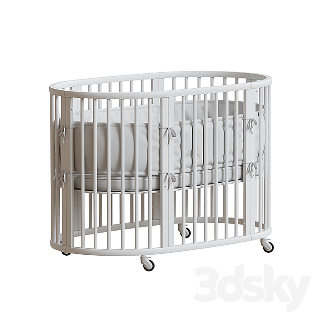 Stokke children’s bed 3ds Max - thumbnail 3