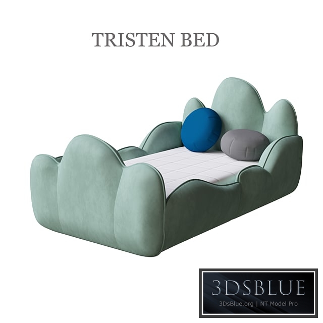 tristen bed 3DS Max - thumbnail 3