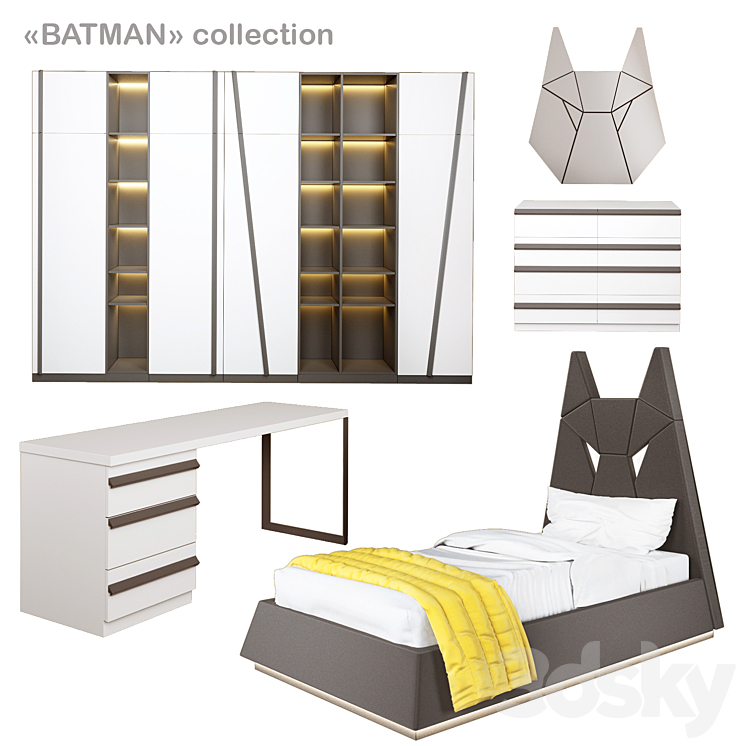 ARBUZOV_STUDIO BATMAN COLLECTION 3DS Max - thumbnail 1