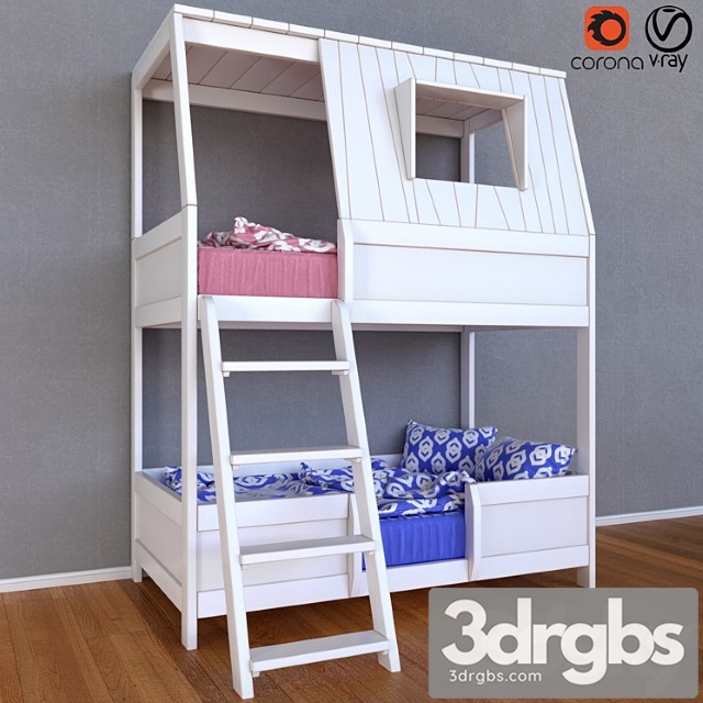 Children Bed 29 1 3dsmax Download - thumbnail 1