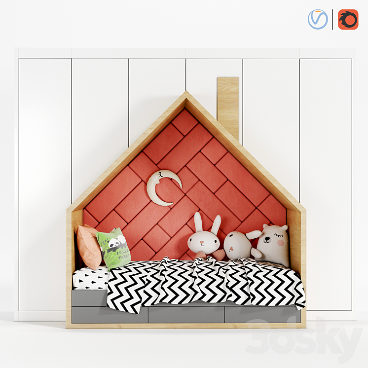 Children Room – 2 3DS Max - thumbnail 1