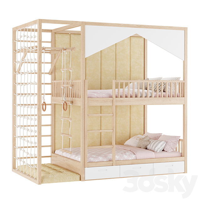 Children’s furniture 39 3DS Max Model - thumbnail 2