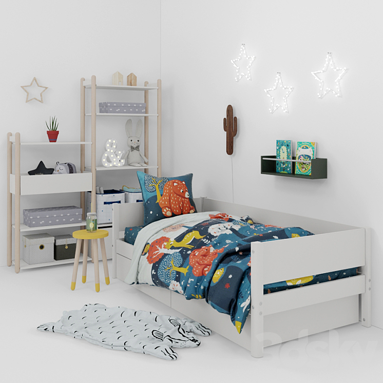 Children's furniture and accessories 31 3DS Max - thumbnail 1