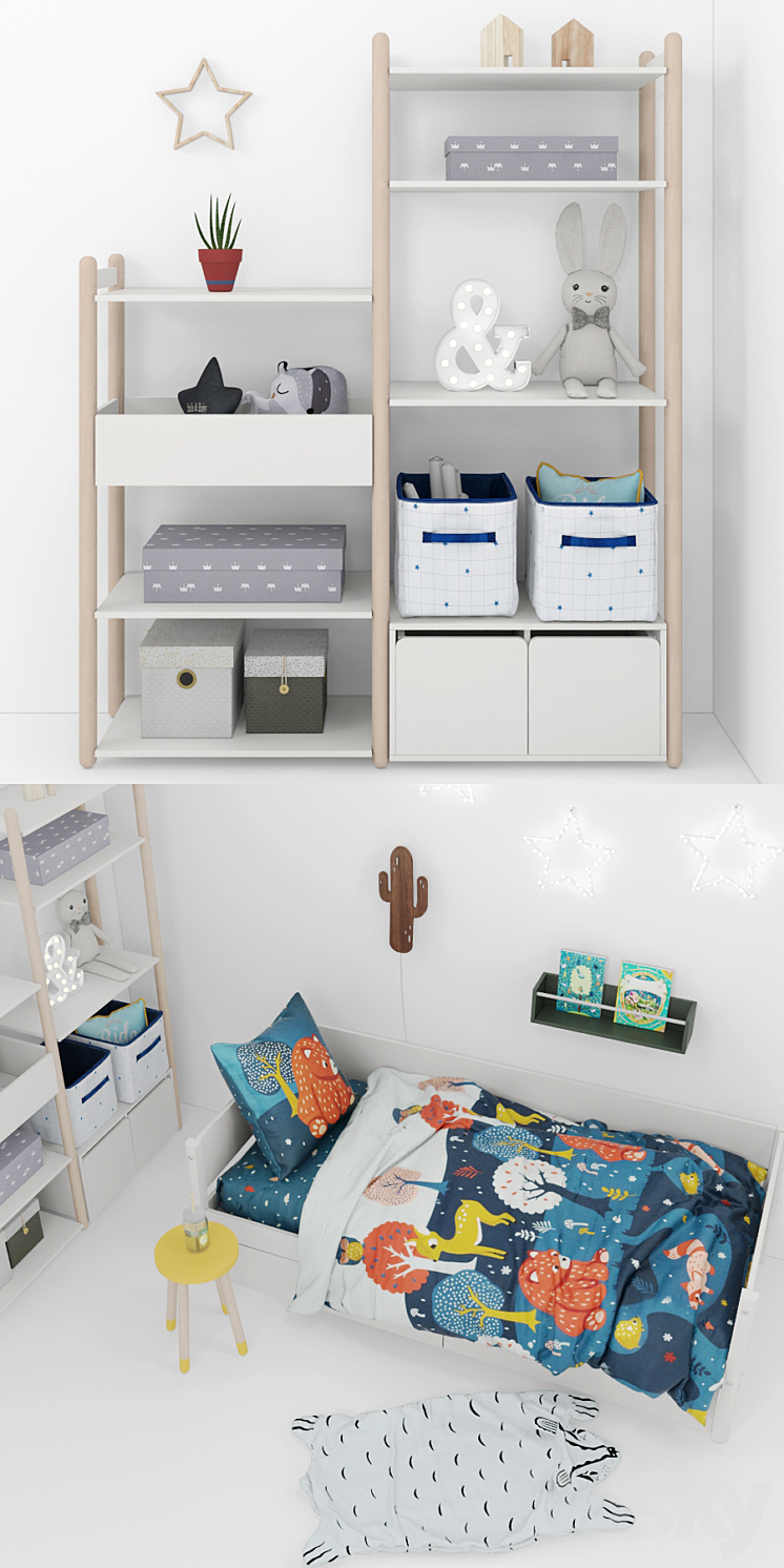 Children's furniture and accessories 31 3DS Max - thumbnail 2