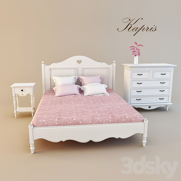 Children's furniture Kapris 3DS Max - thumbnail 1