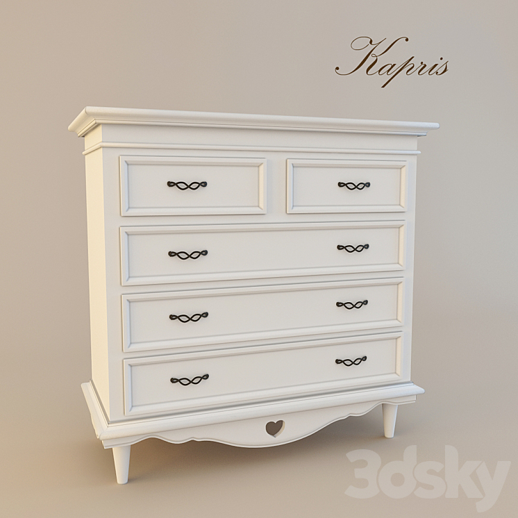 Children's furniture Kapris 3DS Max - thumbnail 2