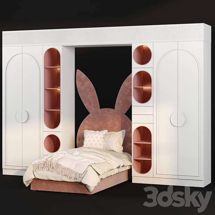 Children's furniture to order 330 3DS Max Model - thumbnail 1