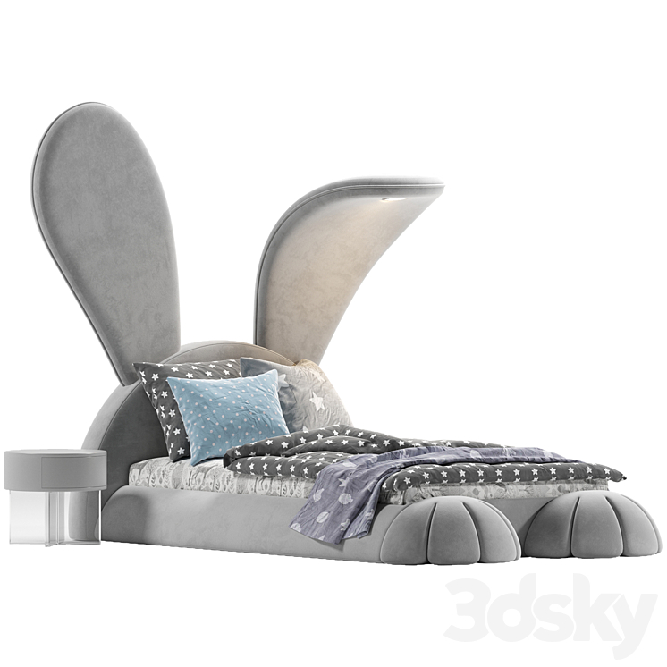 CIRCU – MR.BUNNY bed 3DS Max - thumbnail 1