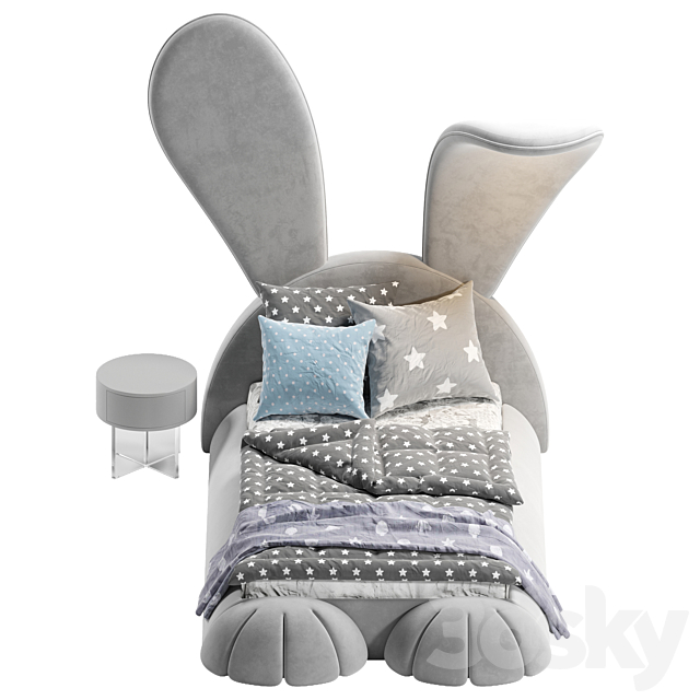 CIRCU – MR.BUNNY bed 3DSMax File - thumbnail 4