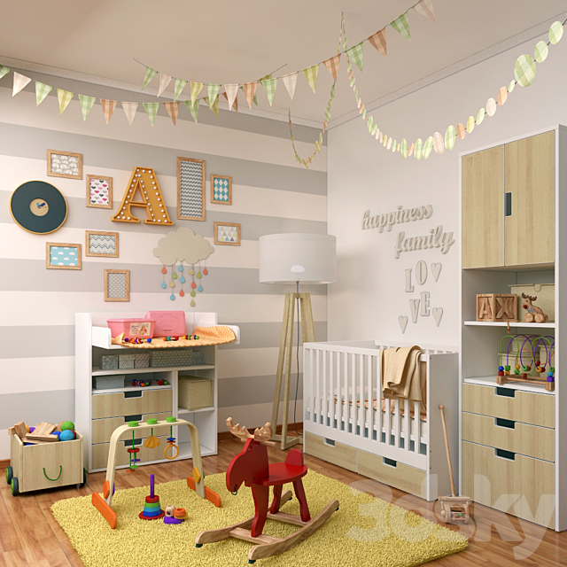 Decorative set for a children ?3 3DSMax File - thumbnail 1