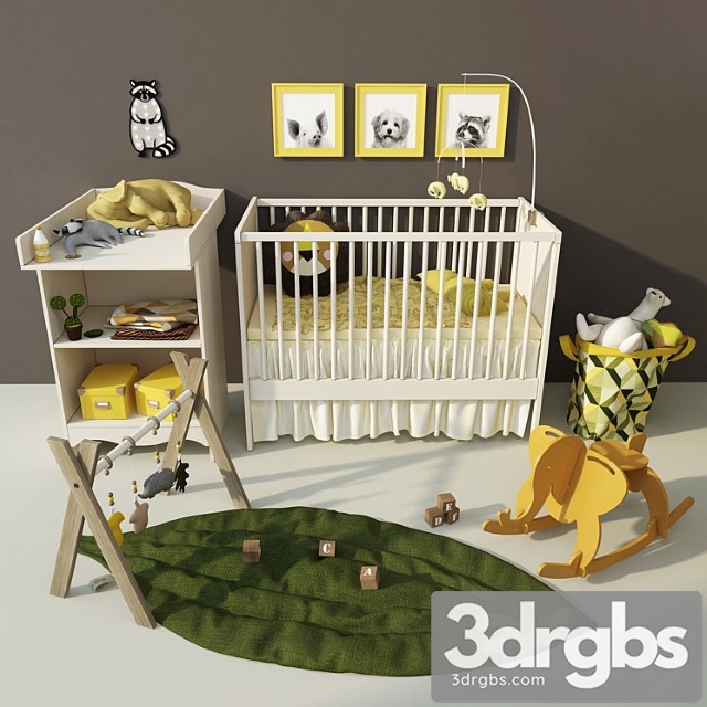 Funiture Children 7 3dsmax Download - thumbnail 1