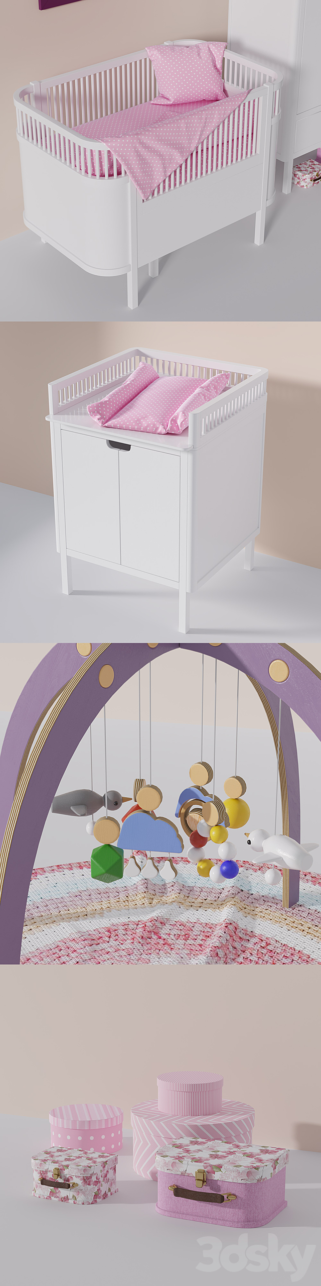 Furniture for children 3DSMax File - thumbnail 2