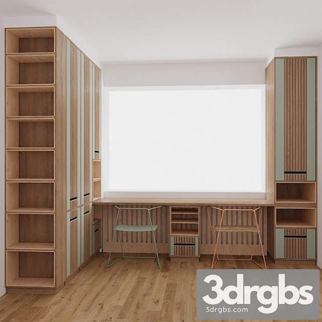 Furniture for Children 4 3dsmax Download - thumbnail 1