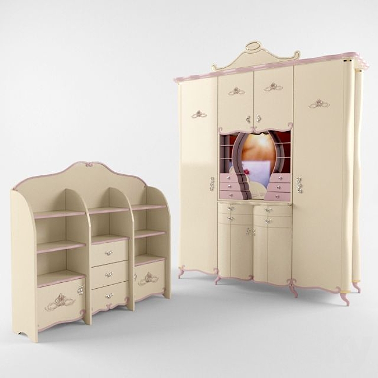 Furniture for children's Forni Mobili Orchidea 3DS Max - thumbnail 1