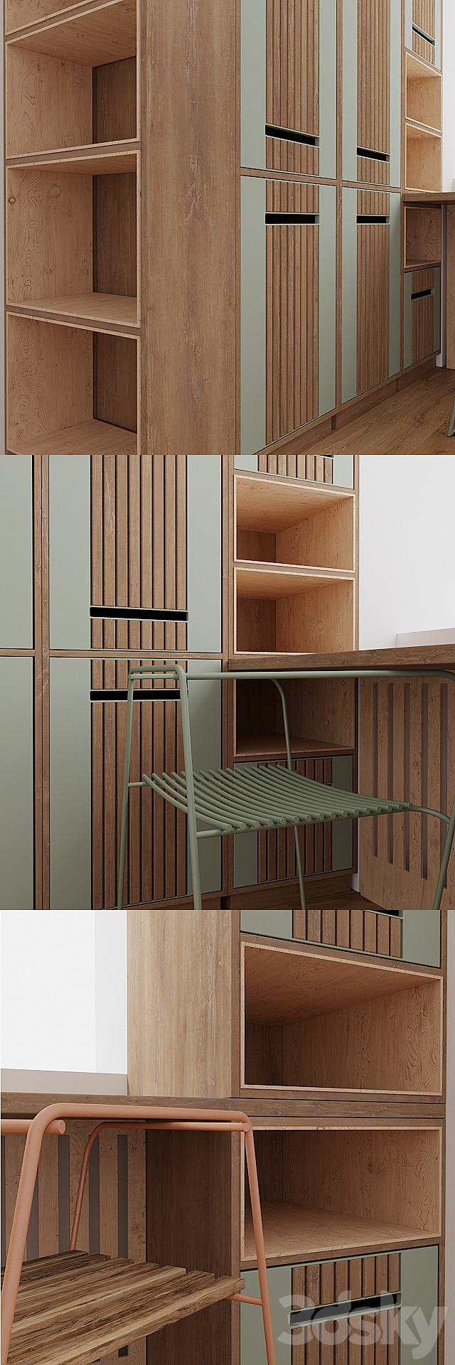 Furniture for children’s room 3DSMax File - thumbnail 2