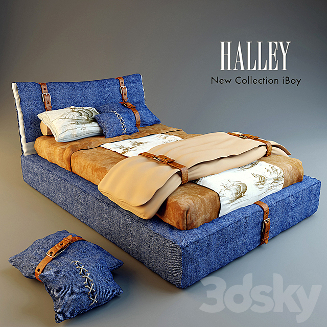 Halley 3DS Max Model - thumbnail 1