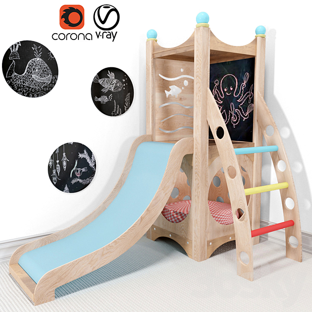 indoor-playset 3DSMax File - thumbnail 1