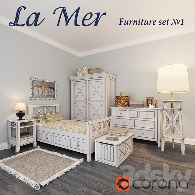 Lamer furniture set ?1 3DSMax File - thumbnail 2