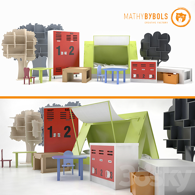 MATHY BY BOLS 3DSMax File - thumbnail 1