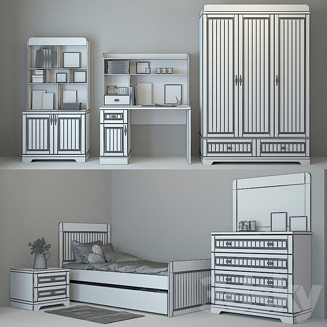 NewJoy – White Life Series 3DSMax File - thumbnail 3