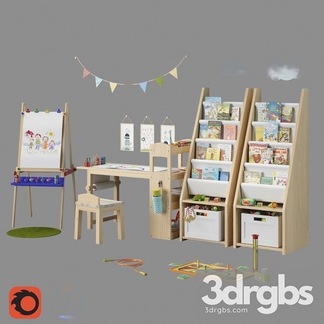 Set For Children 6 3dsmax Download - thumbnail 1