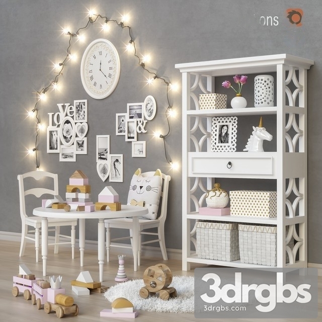 Toys And Furniture Ava Regency 3dsmax Download - thumbnail 1