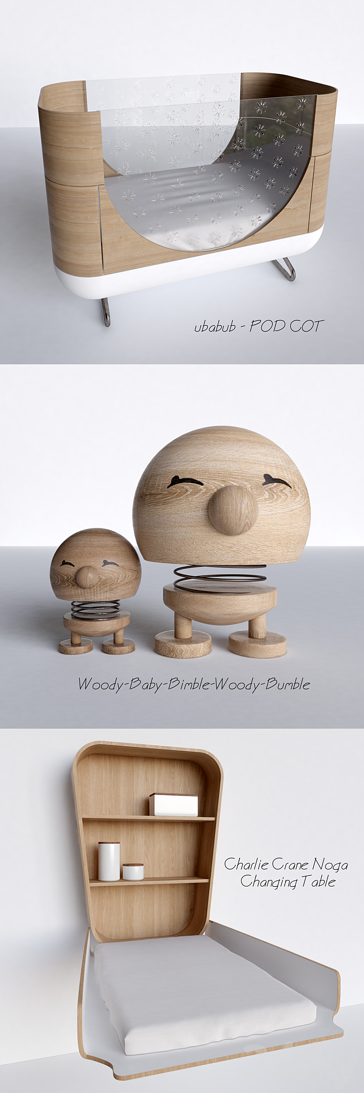 Wood Kids Room | Children's 3DS Max - thumbnail 2