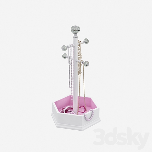 Abigail Jewelry Stand (Stand Jewelry) 3DS Max Model - thumbnail 2