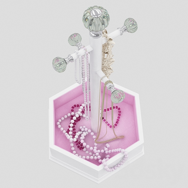 Abigail Jewelry Stand (Stand Jewelry) 3DS Max Model - thumbnail 3