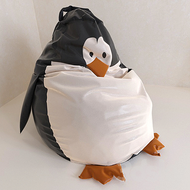 Armchair-bag “penguin” 3DSMax File - thumbnail 1