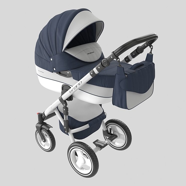 Baby carriage – Riko Brano Ecco 3DS Max - thumbnail 1