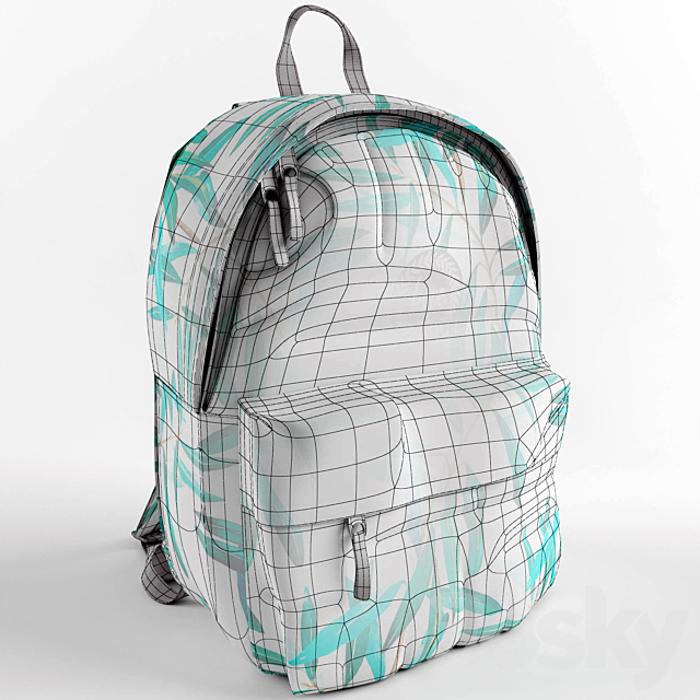 Backpack Hype 3DS Max Model - thumbnail 2