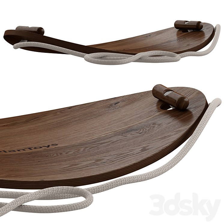 Balance Board 3DS Max Model - thumbnail 2